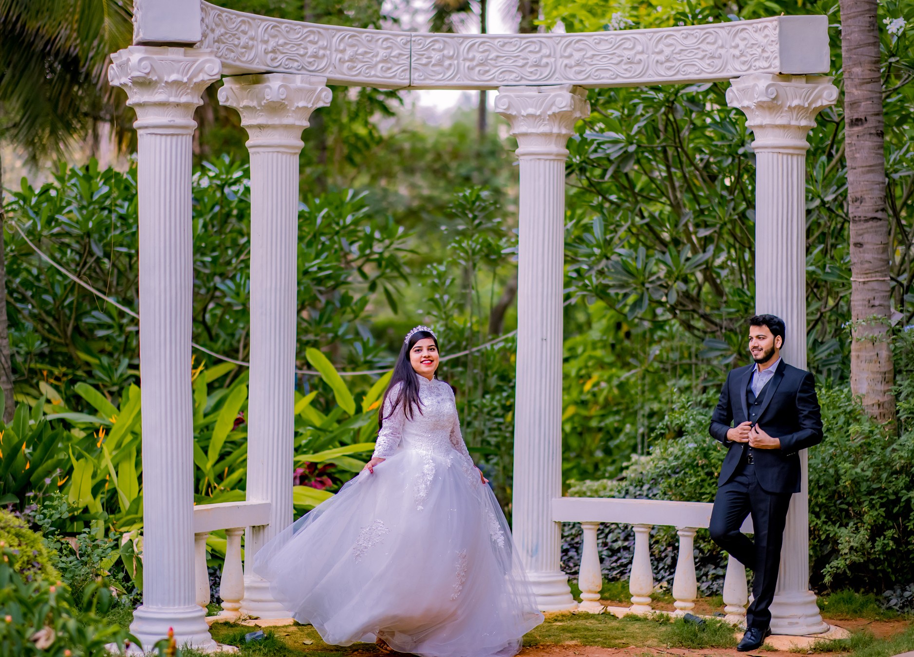 Nature theme pre-wedding